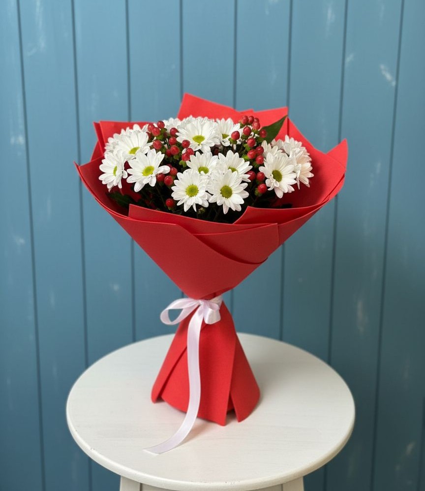 Букет цветов из: Хризантемы во Владивостоке