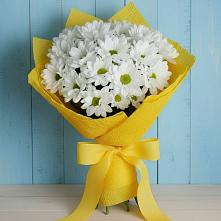 Букет Застенчивые лепестки во Владивостоке Букет цветов из:  Хризантемы во Владивостоке
