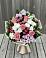 Букет цветов из: Альстромерии, Гвоздики, Розы и Хризантемы во Владивостоке