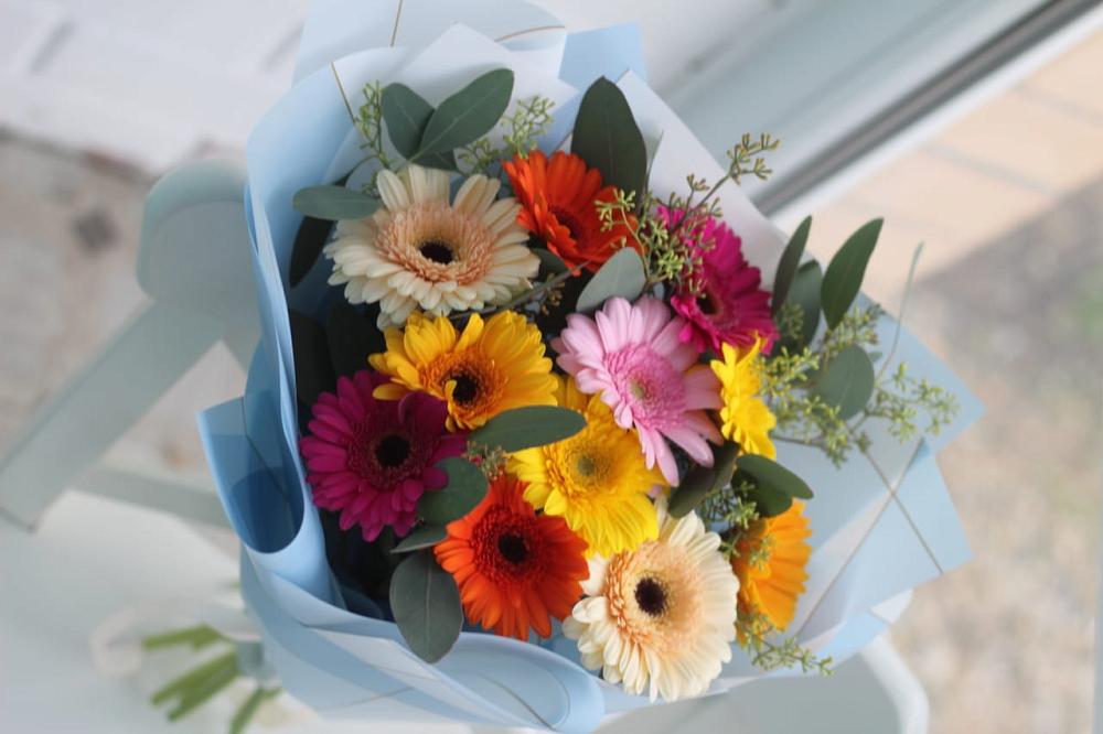 Букет цветов из: Герберы во Владивостоке