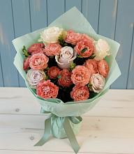 Букет влюбленный романтик во Владивостоке Букет цветов из:  Розы во Владивостоке