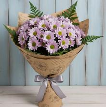 Букет цветов из:  Хризантемы во Владивостоке