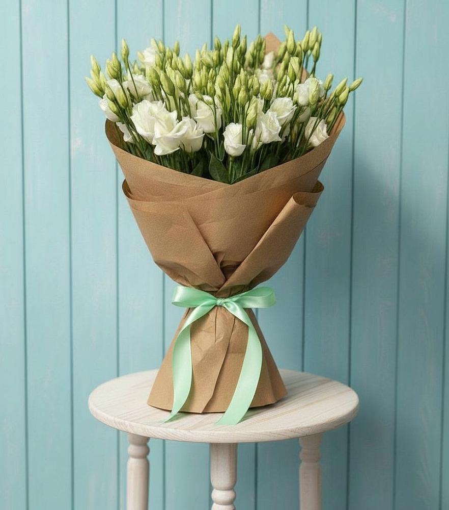 Букет цветов из: Лизиантусы во Владивостоке