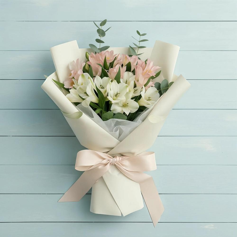 Букет цветов из: Альстромерии во Владивостоке